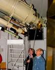 Training on the 28-in Great Equatorial telescope at Greenwich by Mike Dryland 
