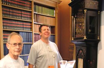 Eddie Yeadon & Mike Dryland at the Excitement of Time Exhibit, by Tyra Till